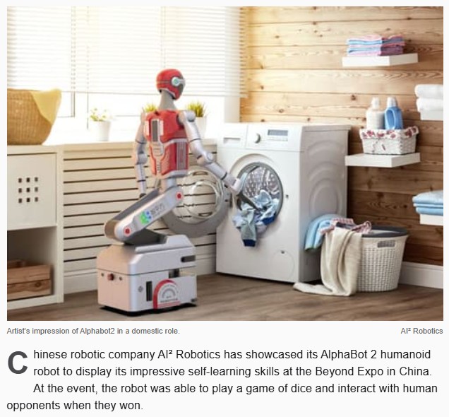 interestingengineering - Demos to duty: China’s dice-rolling humanoid robot could serve tea, clean dishes