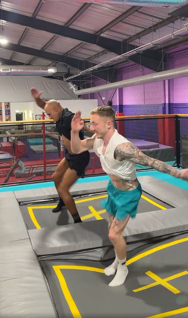 Nile Wilson - We're all just a couple of trampoline girlies at heart