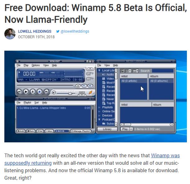 howtogeek.com free-download-winamp-58-beta-is-official-now-llama-friendly.jpg