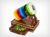yankodesign - Functional LEGO Kaleidoscope Lets You Turn Colorful Bricks Into Trippy Geometric Art