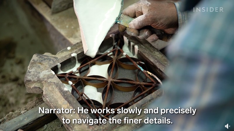 Business Insider Today - Saied Hussain has been hand-making tiles out of cement for over 50 years