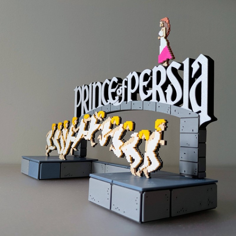 NostalGeek Prints - Prince of Persia the animation tribute