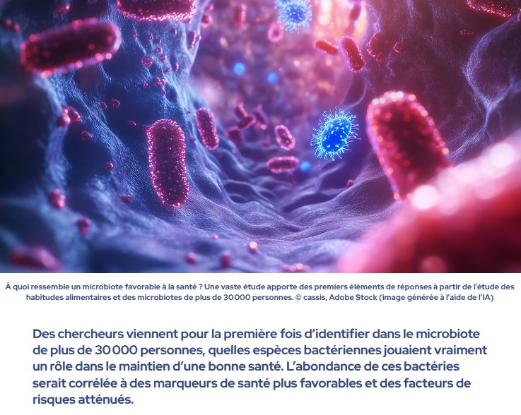futura-sciences - C’est une première mondiale : des chercheurs s’approchent enfin du microbiote idéal pour vivre en bonne santé !