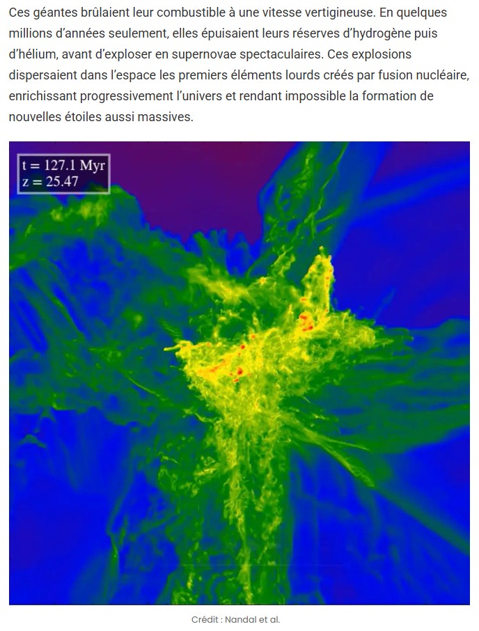 sciencepost - On les cherchait depuis plus de 20 ans… James Webb a trouvé des traces à 12 milliards d'années lumière