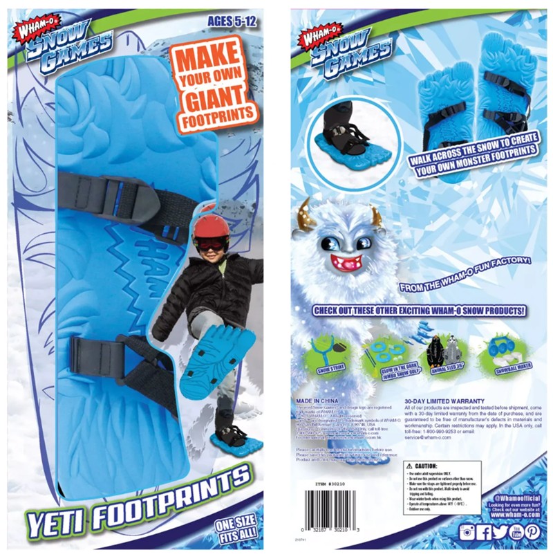 theawesomer - Wham-O Yeti Footprints