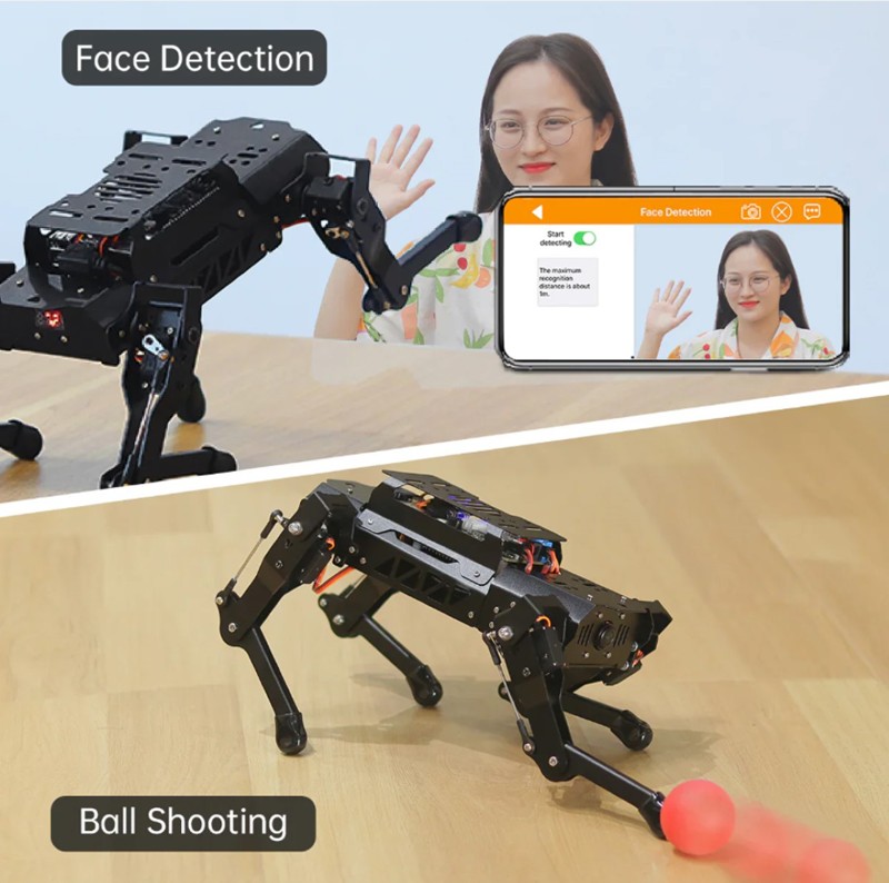 yankodesign - This Tiny Robot Dog With AI Vision - PuppyPi