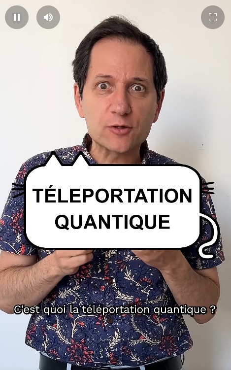 Julien_Bobroff - Téléportation quantique (vidéo n°469)