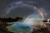 APOD - Milky Way over Yellowstone