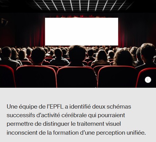 EPFL - Quand le cerveau se monte ses propres films