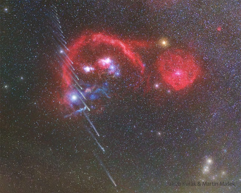 APOD - Comet R3 PanSTARRS Through Time