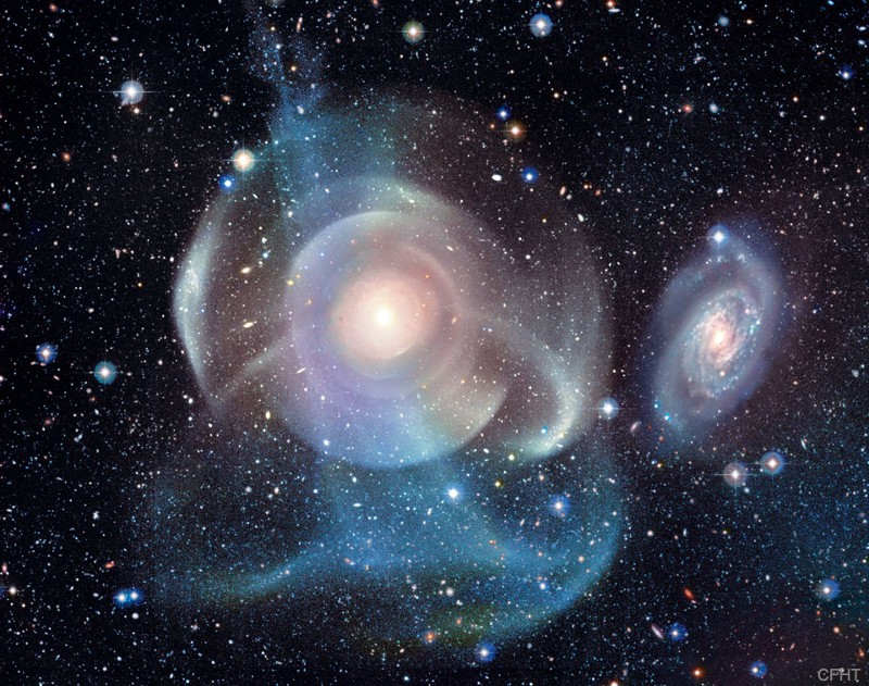 APOD - Galaxy NGC 474: Shells and Star Streams