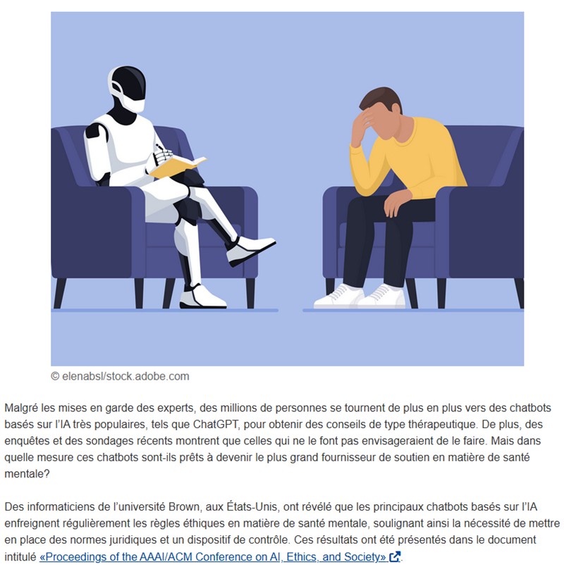 Cordis - Je n’ai pas besoin d’un thérapeute, j’ai ChatGPT
