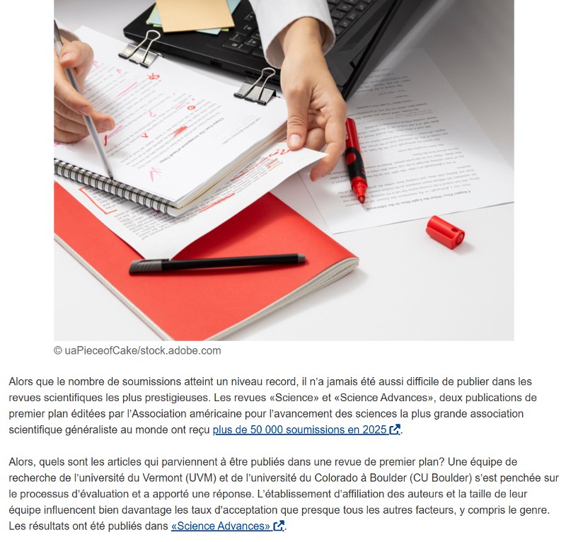 Cordis - La vérité sur les publications scientifiques