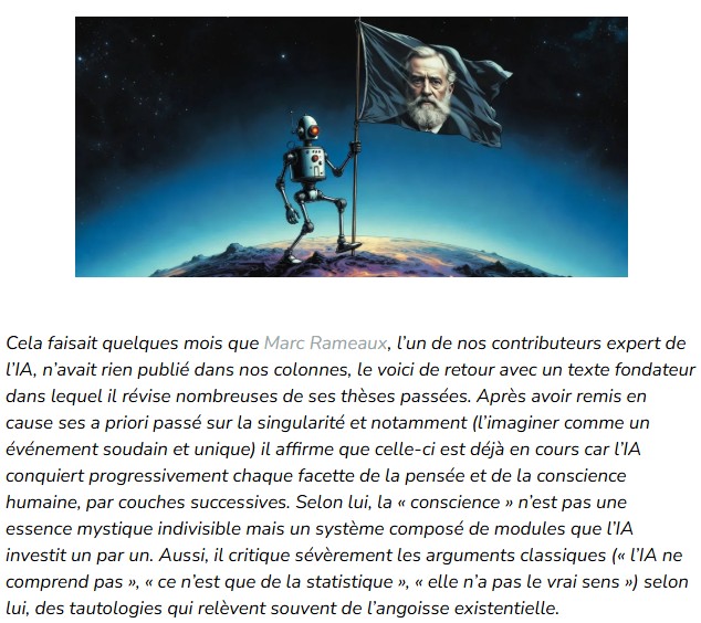 europeanscientist - IA : Nous avons déjà un pied dans la Singularité