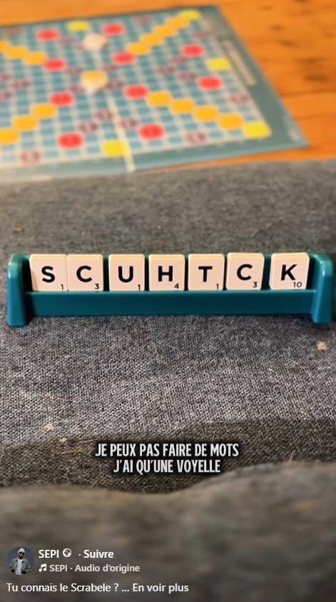SEPI - Tu connais le Scrabele ?