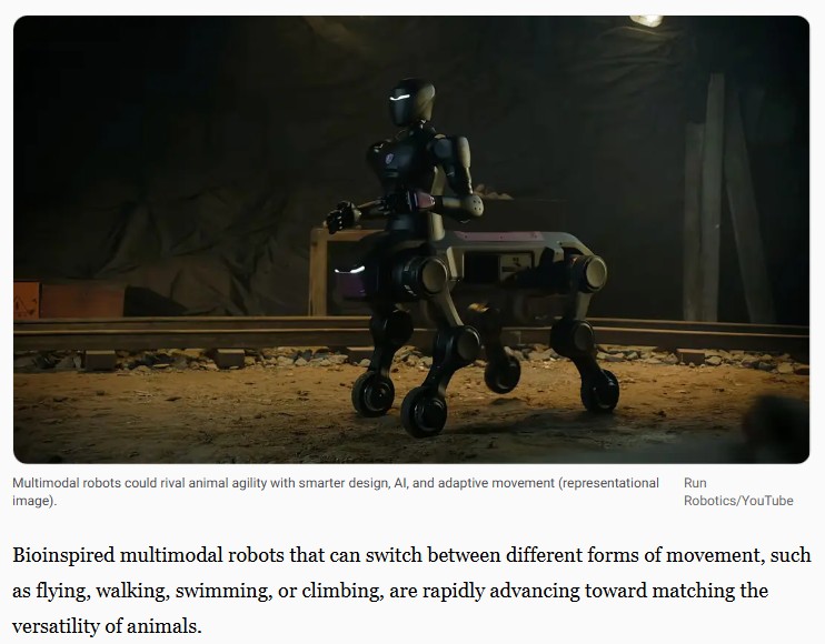 interestingengineering - Bioinspired robotics: The future of robots that can walk, fly, swim and climb