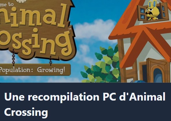 Korben - Une recompilation PC d'Animal Crossing