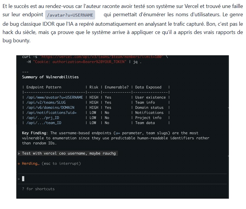 Korben - une IA avec 4000 rapports de bug bounty pour chasser les failles automatiquement