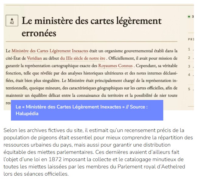 numerama - « Halupédia » : ce site est un Wikipédia avec 100 % d’hallucinations IA