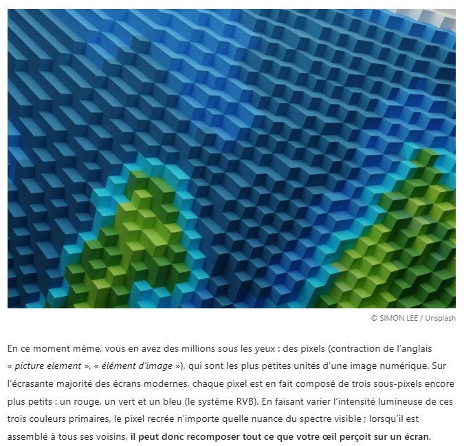 presse-citron - Des chercheurs suisses inventent un nouveau type de pixel. Il peut afficher et analyser la lumière : une technologie qui pourrait transformer les écrans de demain