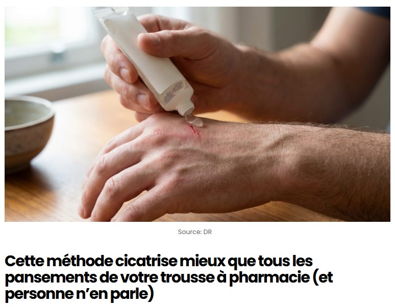sciencepost - une méthode pour guérir (mieux) d'une plaie