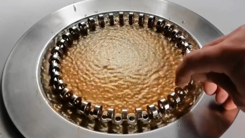 Magnet Tricks - Expanding Magnetic Vibrations