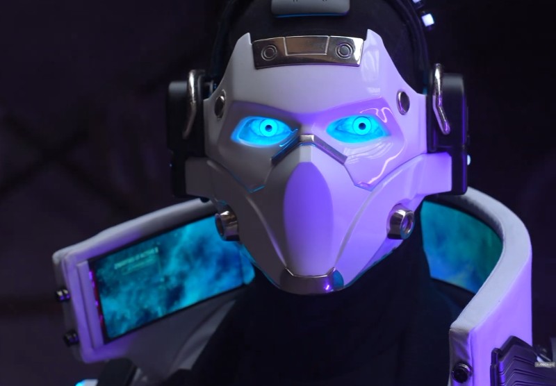 Zibartas - I Built NUSA Motorized Helmet (Cyberpunk 2077)