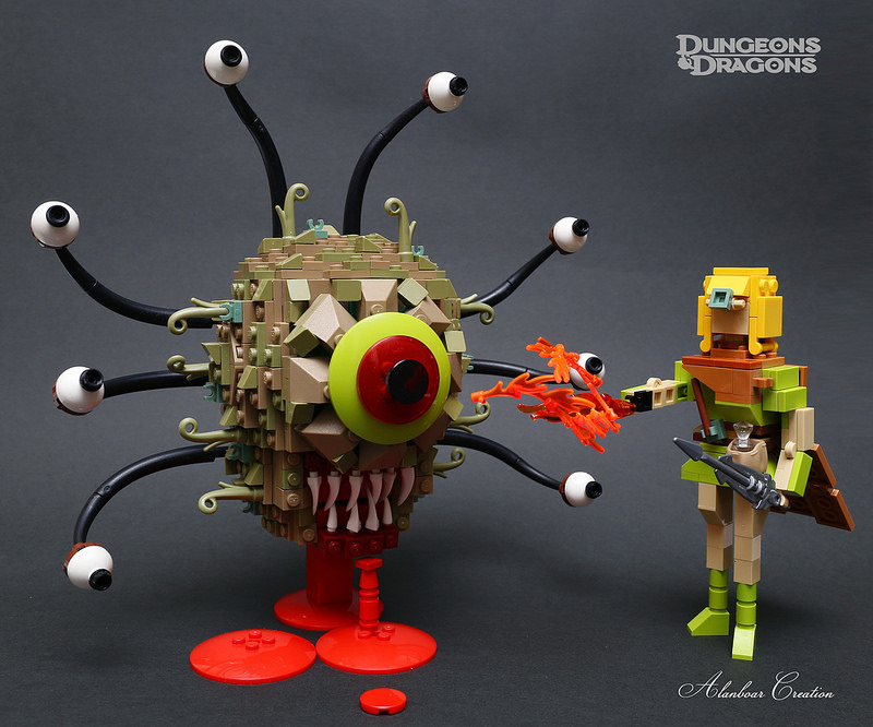 alanboar LEGO Beholder (D&amp;D).jpg