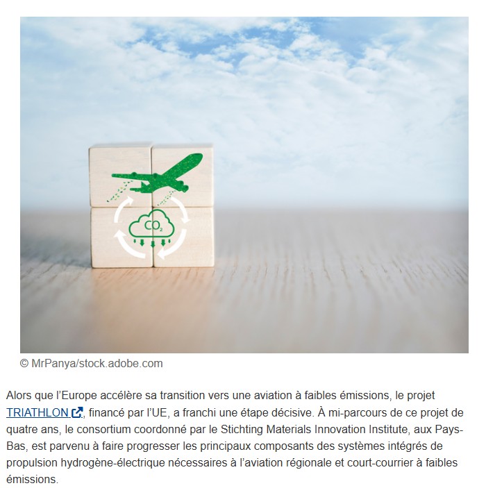 Cordis - Poser les bases d’une aviation climatiquement neutre en Europe