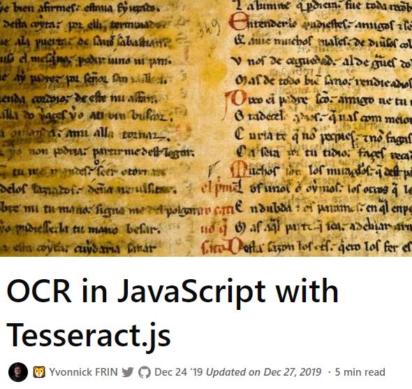 dev.to yvonnickfrin ocr-in-javascript-with-tesseract-hnl.jpg