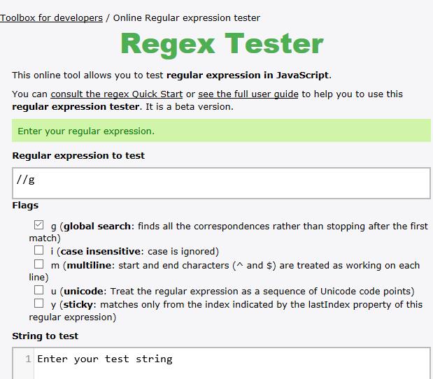 extendsclass.com regex-tester.jpg
