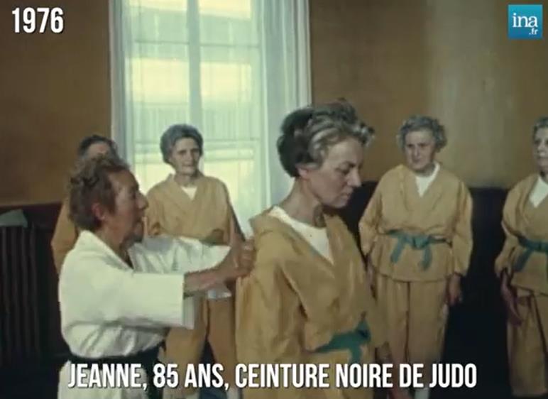 facebook.com INA - Jeanne, 85 ans, ceinture noire de judo - 1976.jpg