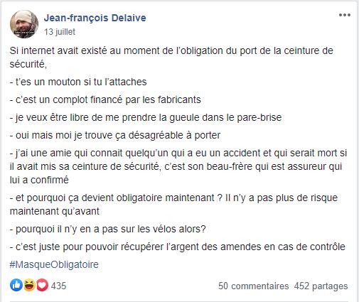facebook.com Jean-françois Delaive Si internet avait existé au moment de l’obligation du port de la ceinture de sécurité.jpg