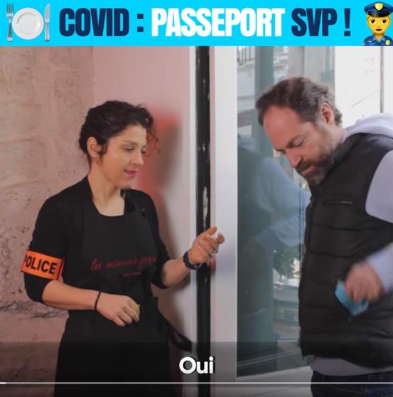 facebook.com Rire et chansons - Karine Dubernet - Réouverture des restaurant Passeport svp.jpg