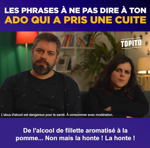 Topito Studio Les phrases à ne pas dire à ton ado qui a pris une cuite Arfy