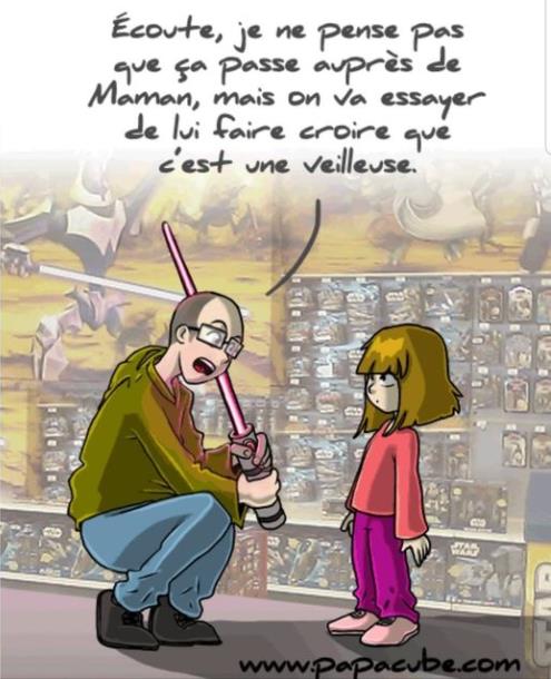 facebook.com papacube sabre laser et maman.jpg