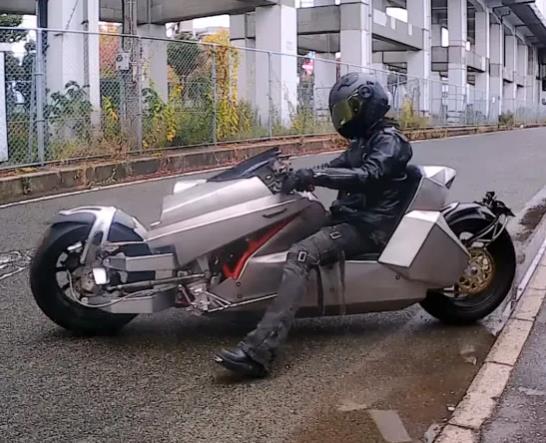 AKIRA motorcycle kaneda's' motorcycle _The original motorcycle was made.