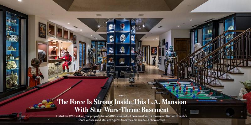 hitek.fr collection-incroyable-star-wars-sous-sol-manoir-los-angeles.jpg