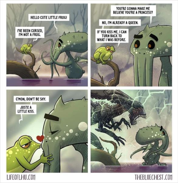 instagram.com lifeoflhu Cthulhu and the truth behind fairy tales.jpg
