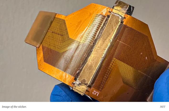 interestingengineering - MIT's new ultrasound sticker can check your