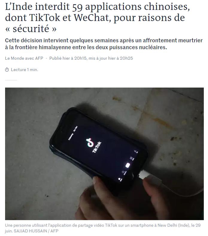 lemonde.fr pixels l-inde-interdit-59-applications-chinoises-dont-tiktok-et-wechat-pour-raisons-de-securite.jpg