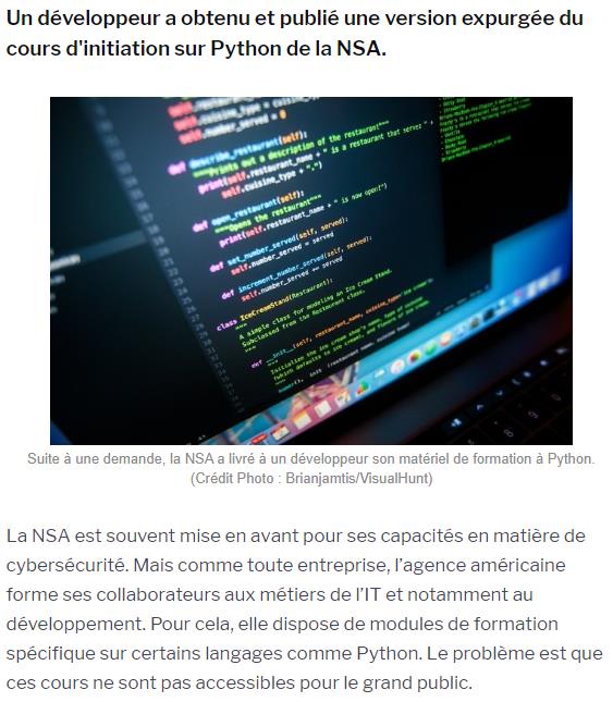 lemondeinformatique.fr lire-un-cours-de-formation-a-python-de-la-nsa-publie.jpg