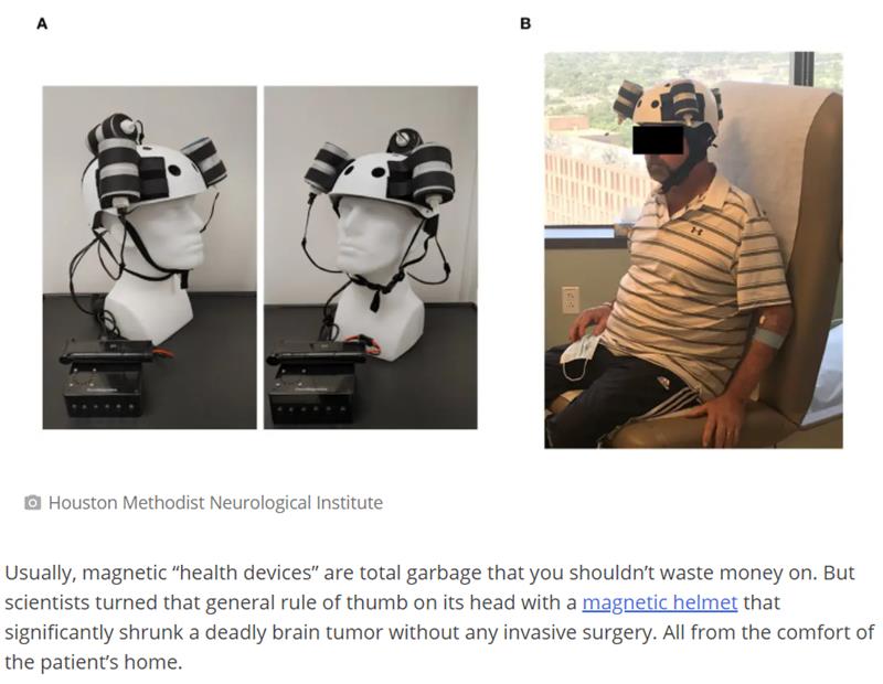 reviewgeek.com scientists-successfully-shrunk-a-deadly-tumor-with-a-magnetic-helmet.jpg
