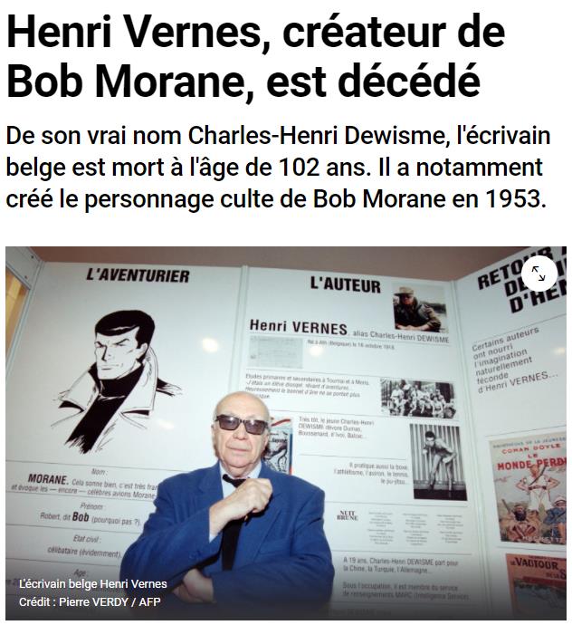 rtl.fr henri-vernes-createur-de-bob-morane-est-decede.jpg