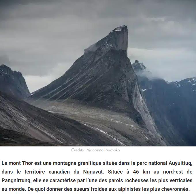 Sciencepost connaissez vous la particularit du mont thor arfy z