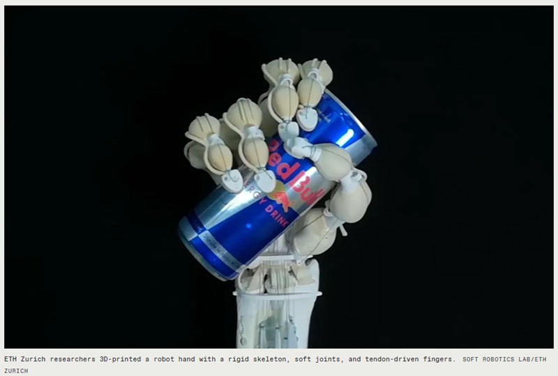 IEEE Spectrum - Video Friday: A Robot Hand With Artificial Muscles and Tendons
