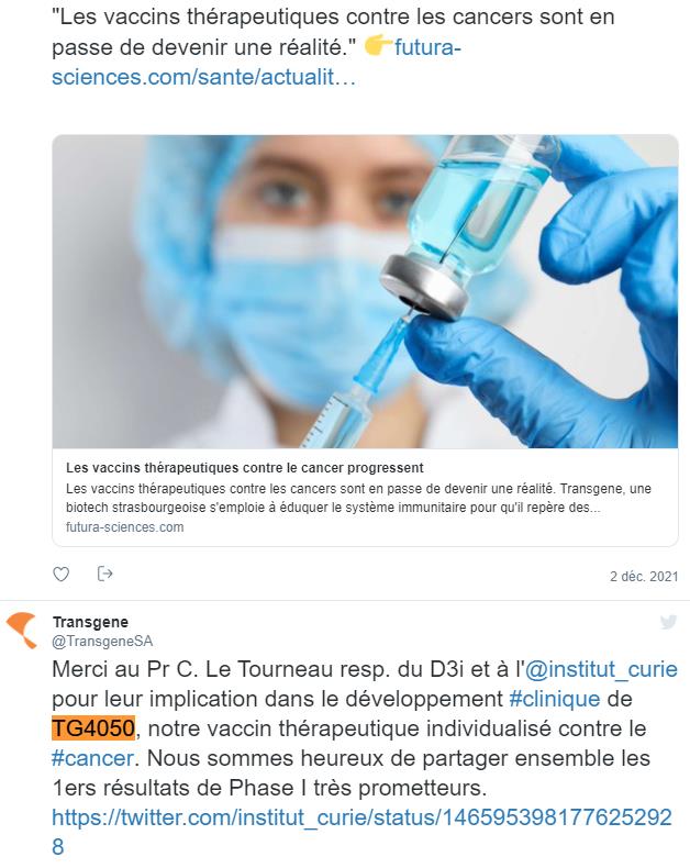 transgene.fr essais de Phase I de TG4050 un vaccin thérapeutique individualisé innovant contre le cancer.jpg