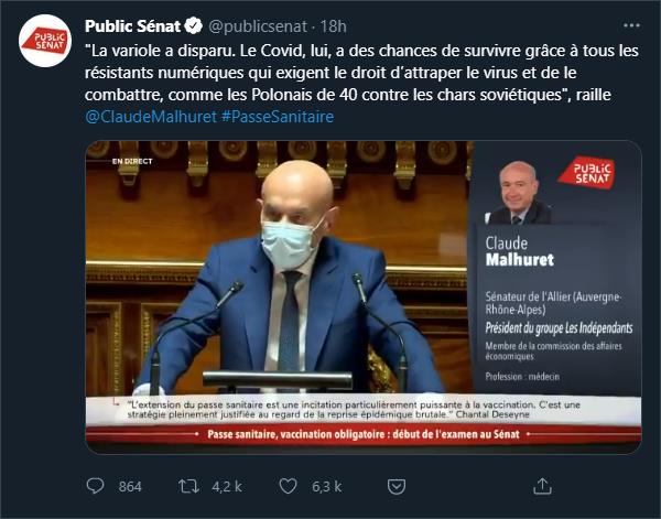 twitter.com ClaudeMalhuret - De Socrate à l’agora à Francis Lalanne sur Facebook.jpg