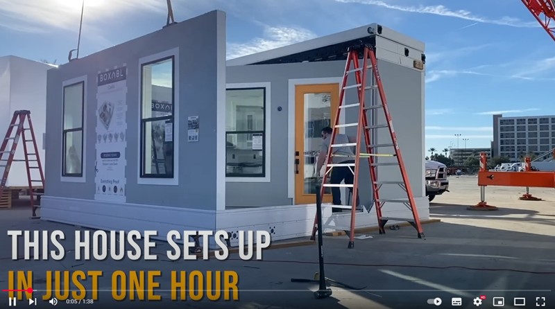 futura-sciences - BOXABL - Une mini-maison pliable, prête en 60 minutes !