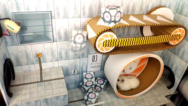 youtube.com Captain Hamster - Maze for Pets - Hamster escapes. Obstacle course.jpg